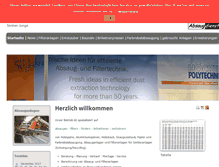 Tablet Screenshot of absaugdienst.de